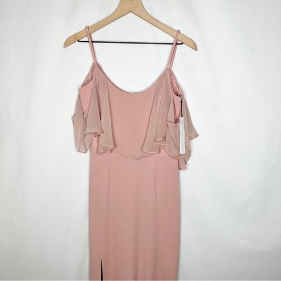DRESS THE POPULATION Pink Maxi Dress NWT in Medium - Picture 1 of 8